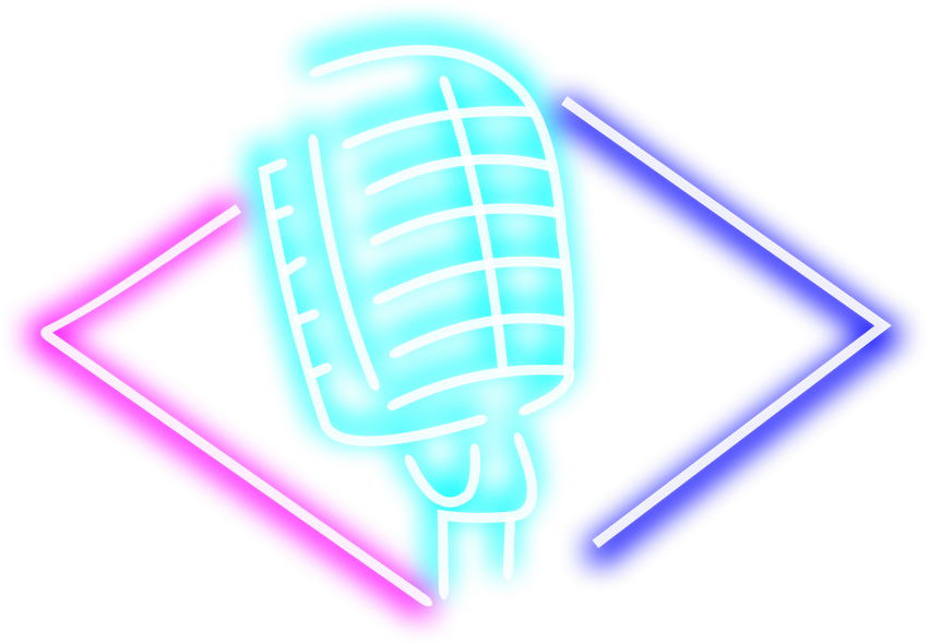 Neon Podcast Icon